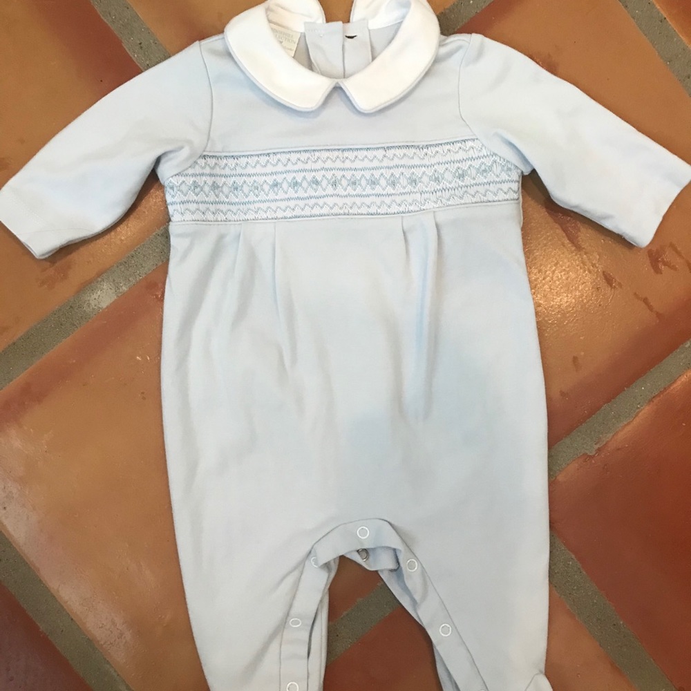 Footed Smocked Onesie